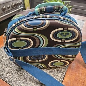 Roxy Retro Vintage Purse/Cosmetic Bag w/ Shoulder Strap.
